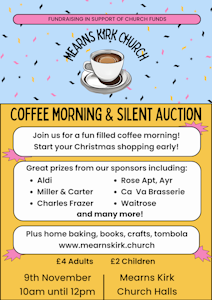 Coffee Morning Silent Auction Poster (002)